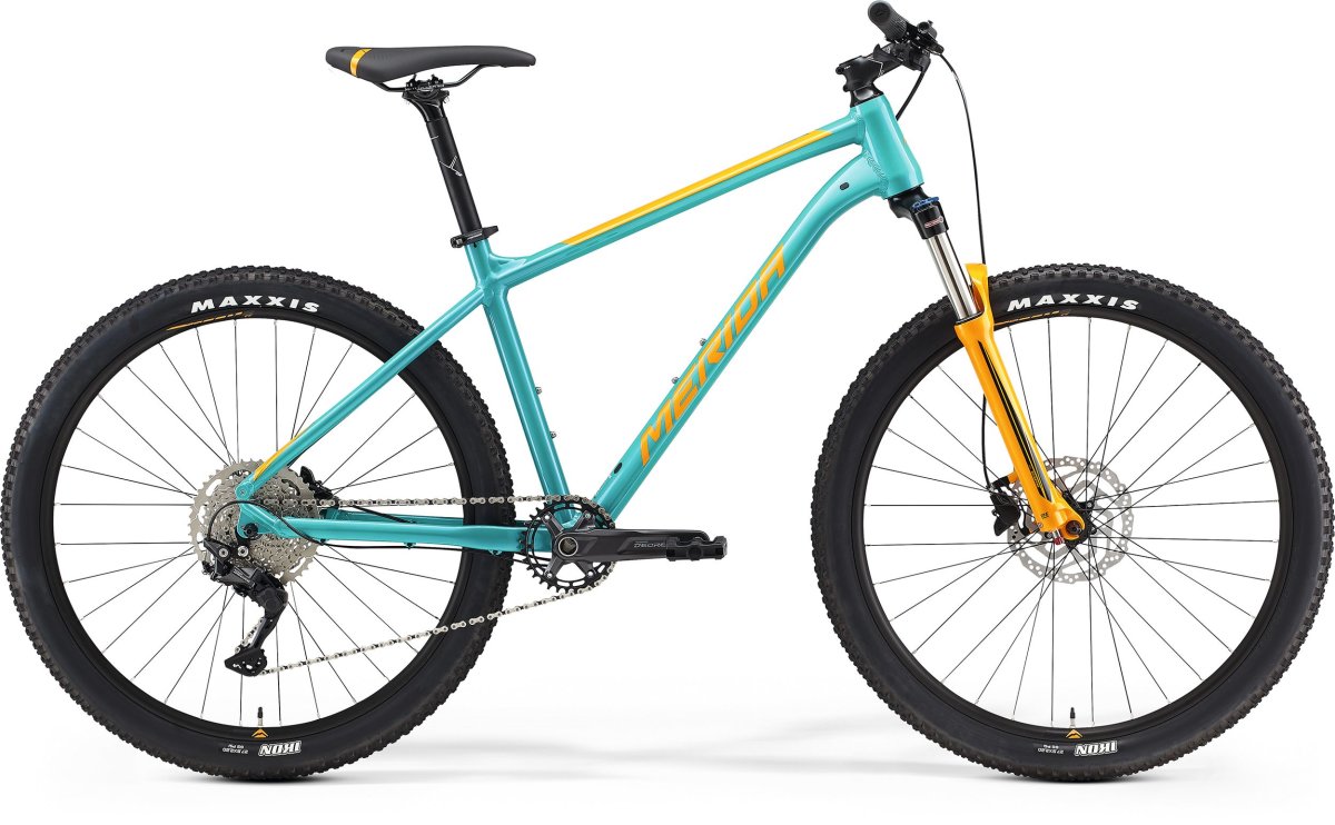 Велосипед Merida Big.Seven 200 teal-blue (orange) 6110881612, 6110881601