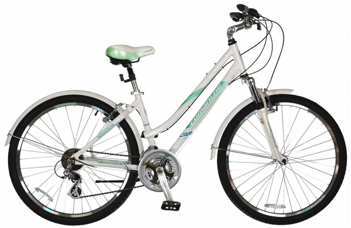 Велосипед Comanche Holiday L белый/бирюзовый CH100136, CH100136temp