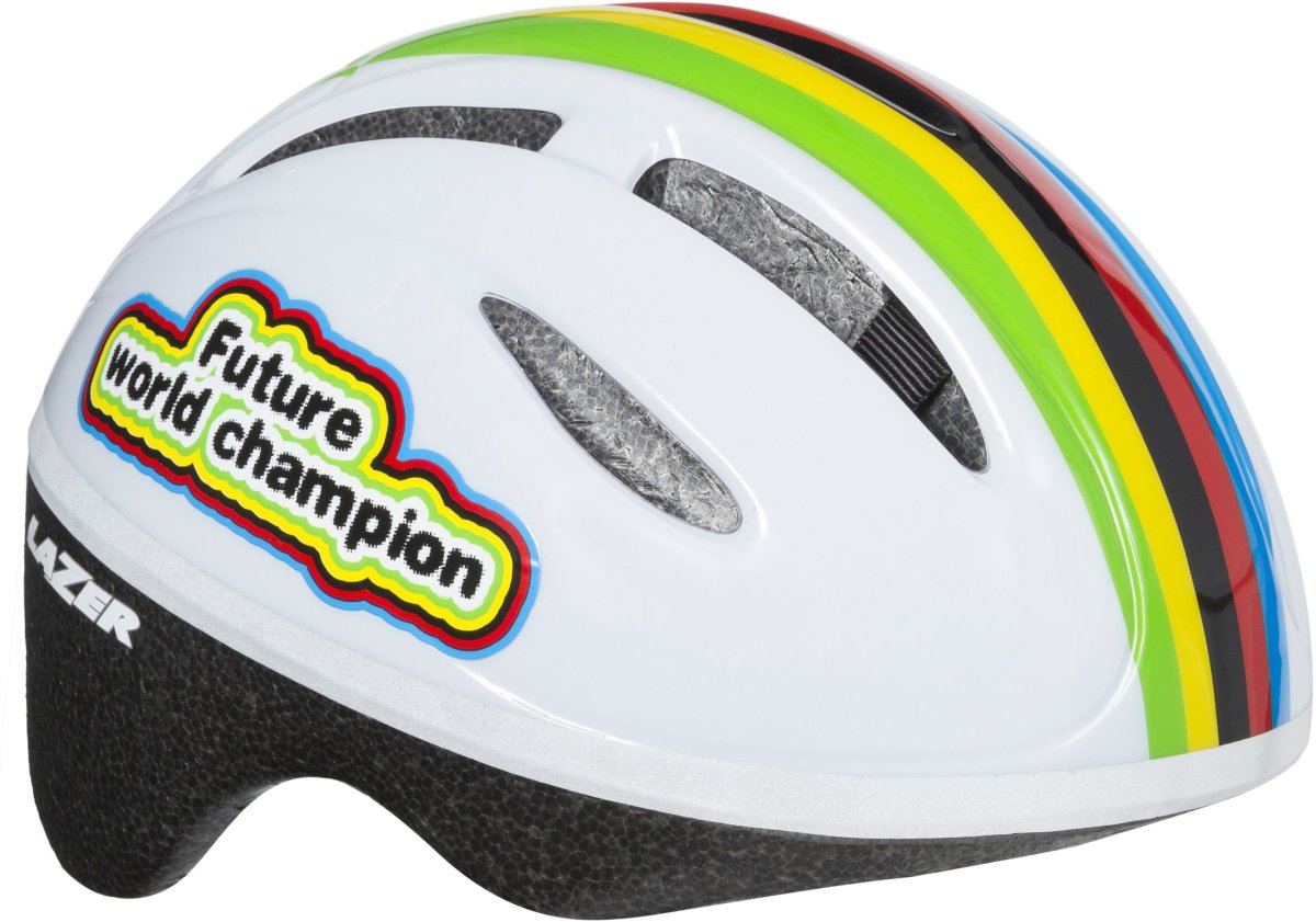 Шлем Lazer Bob World Future Champion бело-разноцветный 3716037