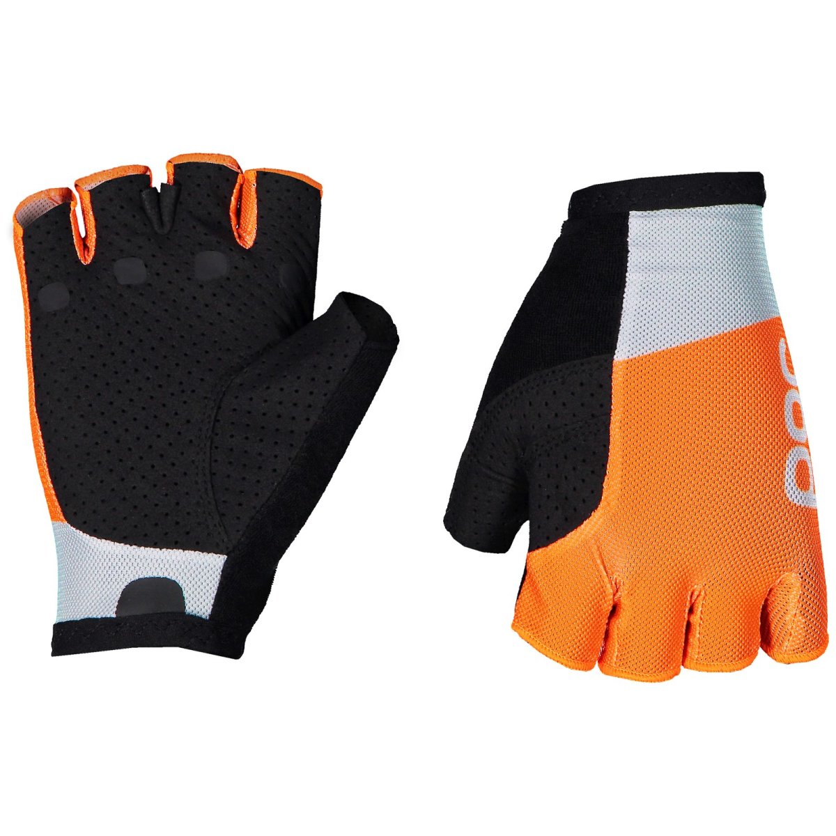 Перчатки POC Essential Road Mesh Short Glove Granite Grey/Zink Orange PC 303718287LRG1, PC 303718287XLG1, PC 303718287MED1