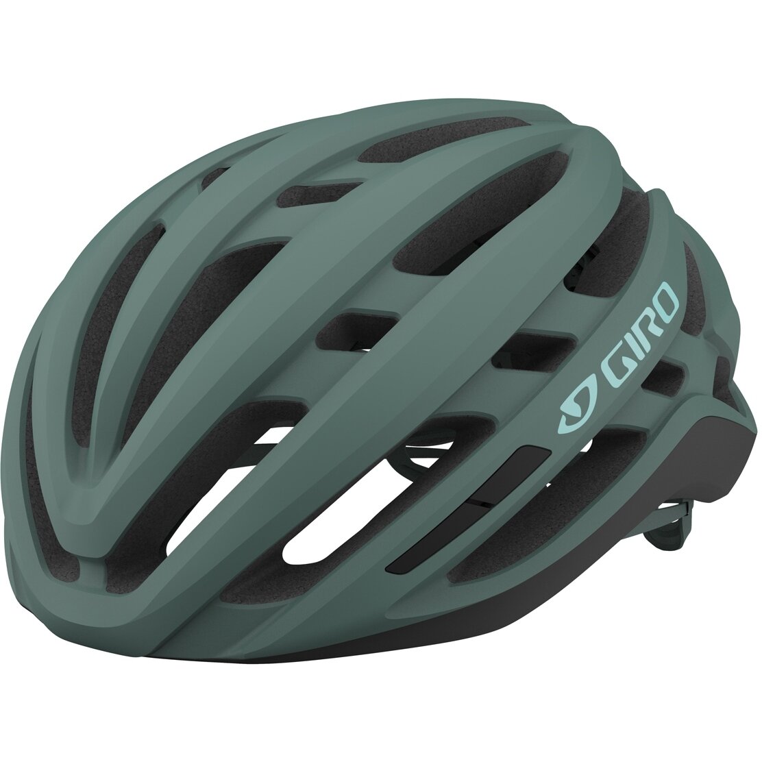 Велосипедный шлем Giro Agilis W Matte Grey/Green 7129713