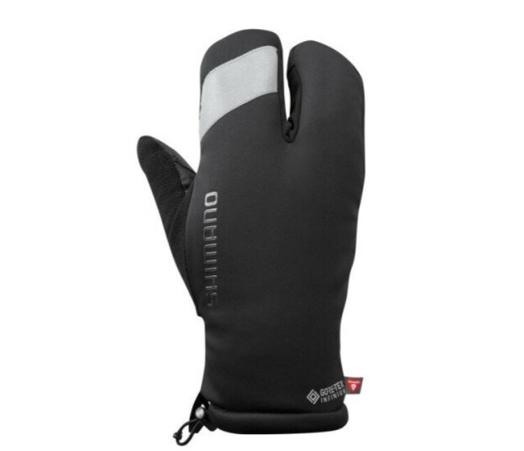 Перчатки Shimano Infinium Primaloft 2x2 Long Gloves (Black) ECWGLBWVS45ML0106, ECWGLBWVS45ML0107, ECWGLBWVS45ML0105