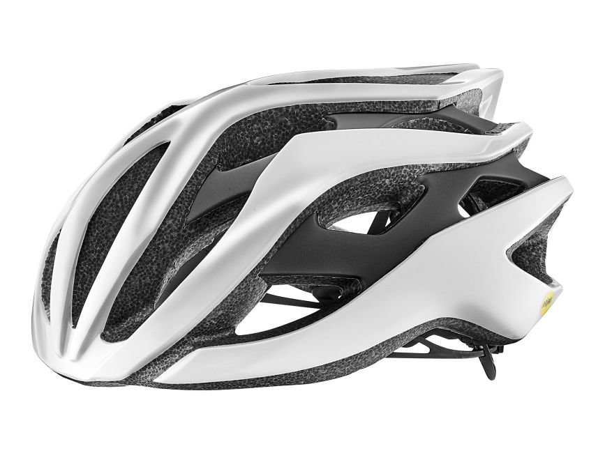Шлем Giant Rev MIPS блиск.серебристый  белый /матовый серебристый  чорный 800001951, GA800001950, 800001955