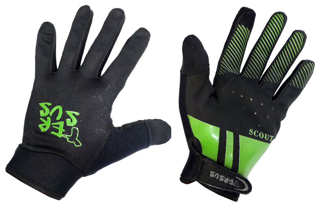 Перчатки Tersus Scout LF black green 