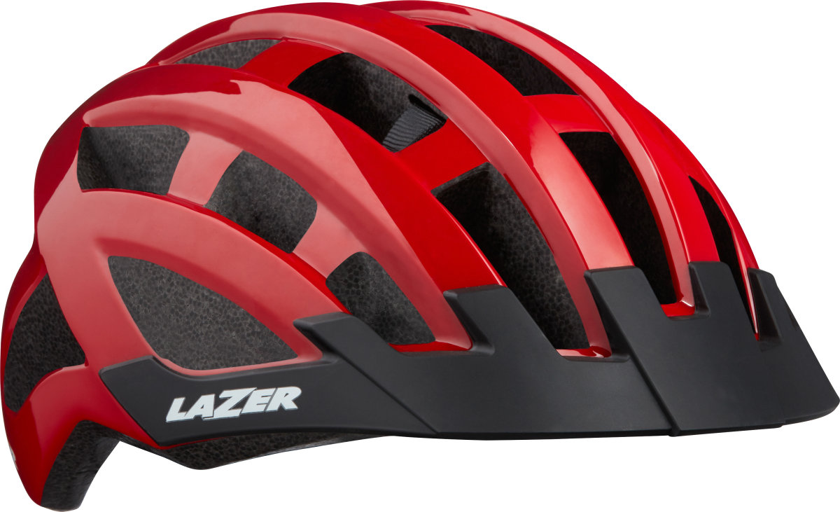 Шлем Lazer Compact красный (глянцевый) 3714089