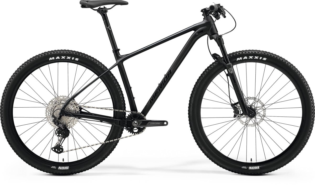 Велосипед Merida Big.Nine 600 29" Matt Black (Glossy Black) 6110880246, 6110880280