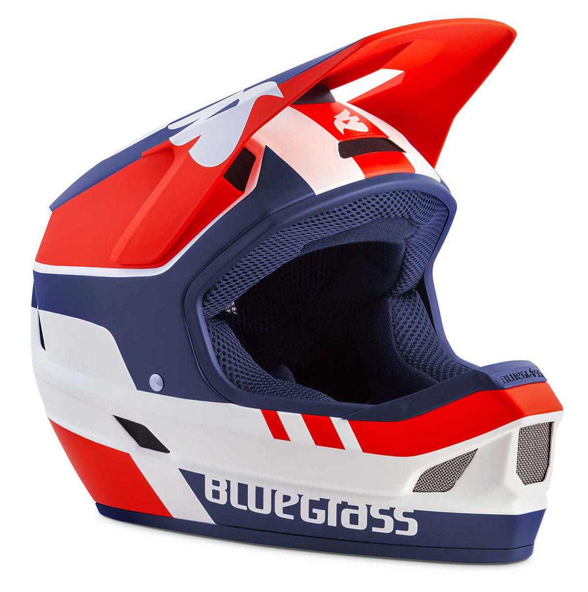 Шлем Bluegrass Legit White Red Blue 3HELG 11 XL WR, 3HELG 11 LO WR, 3HELG 11 MO WR