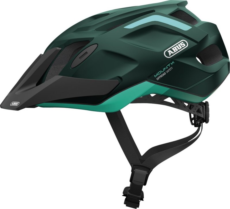 Велосипедный шлем Abus MOUNTK smaragd green 781797, 781803