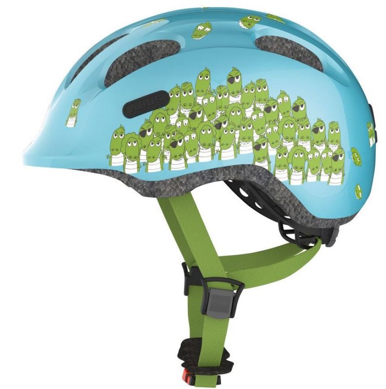 Велосипедный шлем Abus SMILEY 2.0 blue croco 725777, 725760