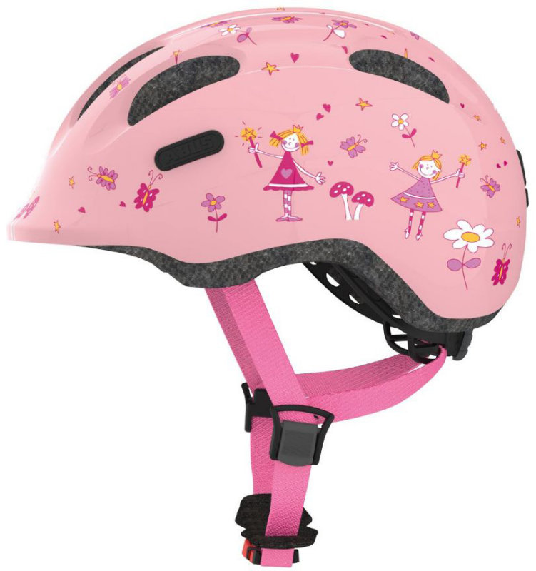Велосипедный шлем Abus SMILEY 2.0 rose princess 725654, 725647