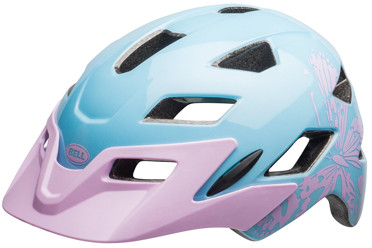 Велосипедный шлем Bell SIDETRACK YOUTH lilac-flutter 7088992