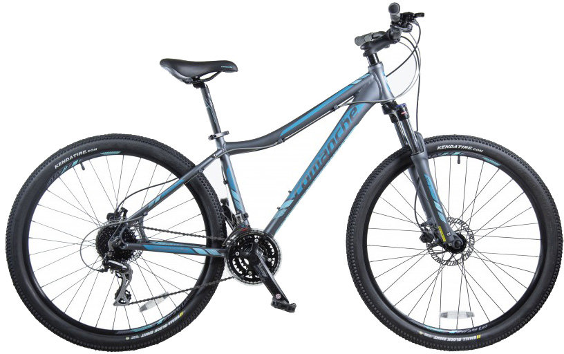 Велосипед Comanche ORINOCO COMP L 27.5 grey-turquoise CH100208, CH100209
