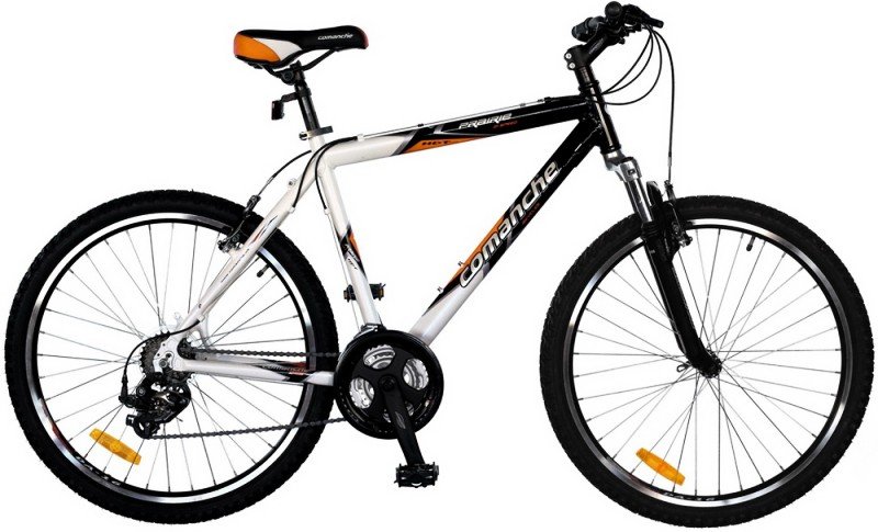 Велосипед Comanche PRAIRIE COMP FS 26 black-white CH100243