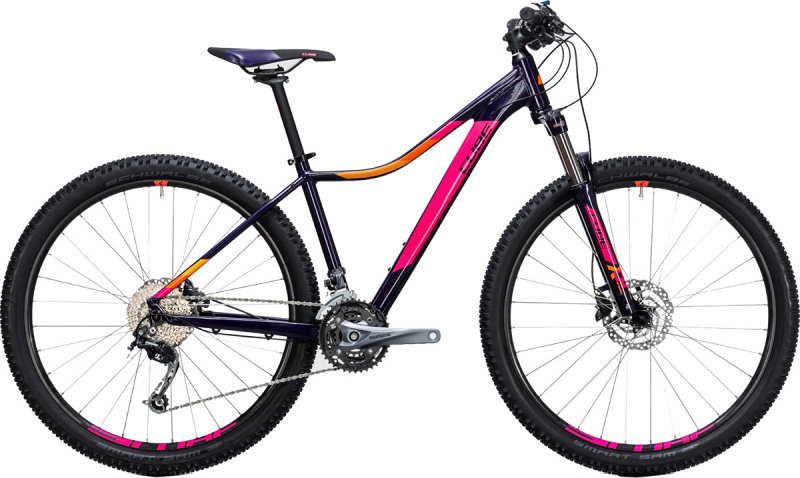 Велосипед Cube ACCESS WLS PRO 29 aubergine-pink Черный 825201-17