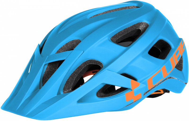 Велосипедный шлем Cube AM RACE blue-orange 16051, 16050, 16050-S/M, 16050-L