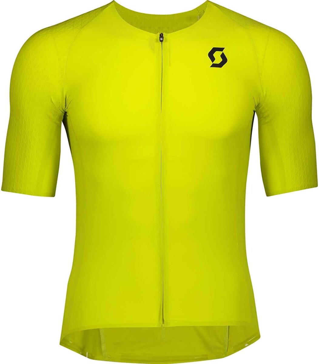 Джерси велосипедный Scott RC Premium Kintech Short Sleeve Shirt (Sulphur Yellow/Black) 275270.5083.008, 275270.5083.009, 275270.5083.007