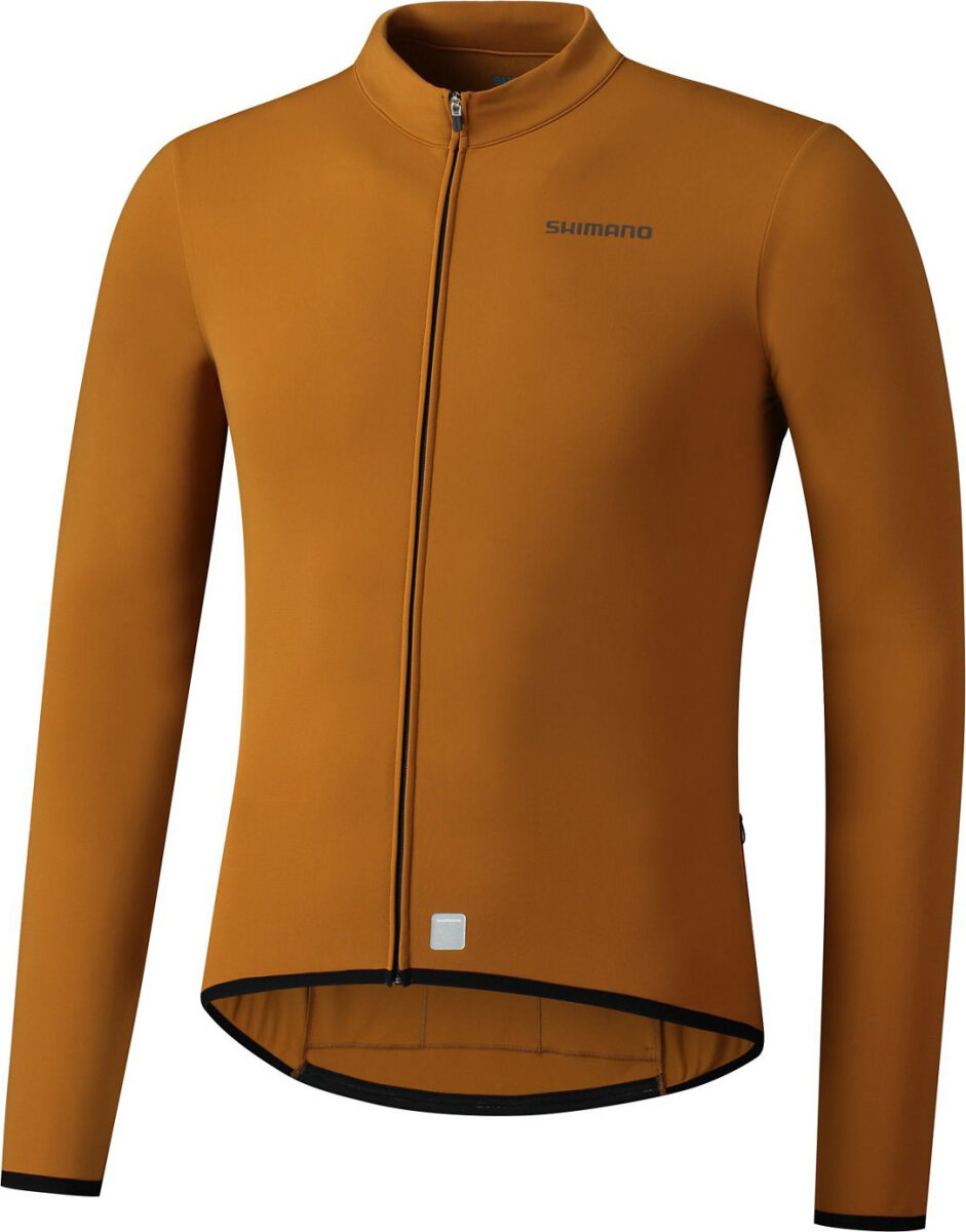 Джерси велосипедный Shimano Vertex Thermal Long Sleeve Jersey (Bronze) PCWJSPWUE13MM0706, PCWJSPWUE13MM0707, PCWJSPWUE13MM0705