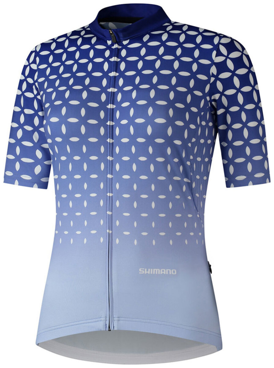 Джерси женский Shimano Sumire Short Sleeve Jersey (Aqua Blue) PCWJSPSVE11WB2416, PCWJSPSVE11WB2414, PCWJSPSVE11WB2415