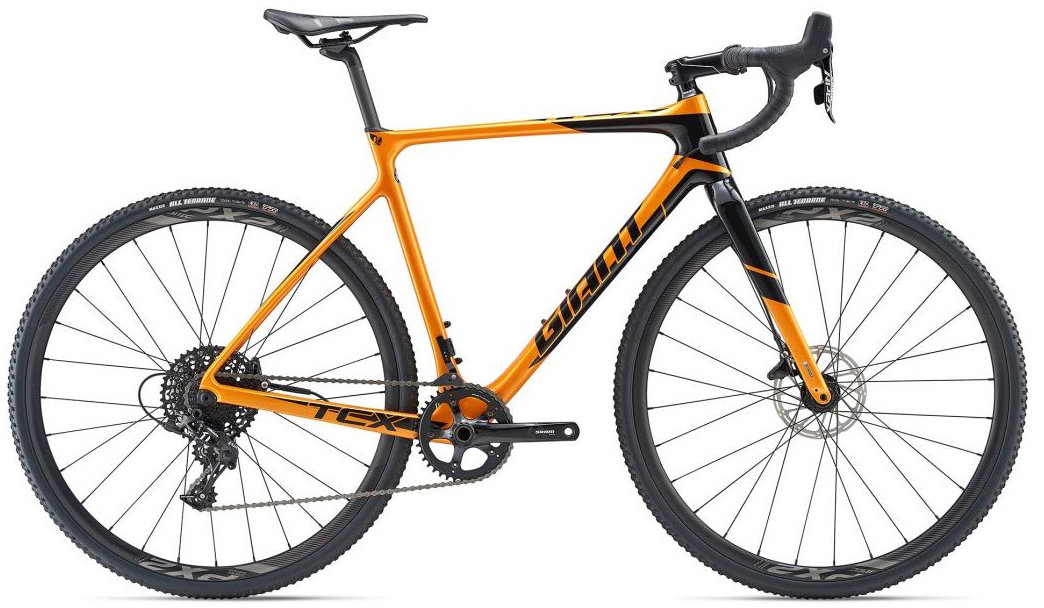 Велосипед Giant TCX ADVANCED metallic orange-black 90054015, 90054014