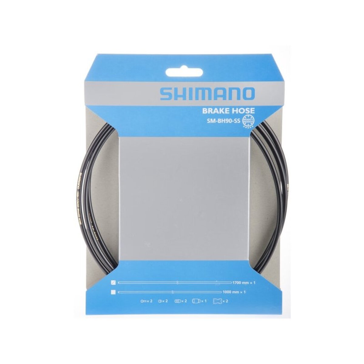 Гидролиния Shimano SM-BH90-SS для диск. тормозов, 1000мм (черный) ESMBH90SSL100