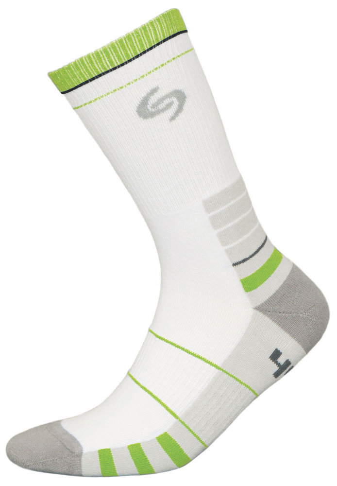 Шкарпетки INMOVE SPORT DEODOANT white-green sd.white/green.35–37, sd.white/green.38–40, sd.white/green.44–46, sd.white/green.41–43