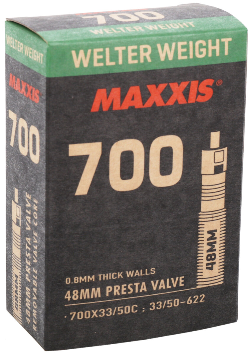 Камера велосипедная Maxxis Welter Weight 700x33/50C FV L:48mm 4717784040073