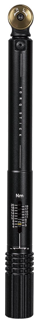 Ключ динамометричний Topeak Torq Stick 4-20Nm (Black/Gold) TT2592