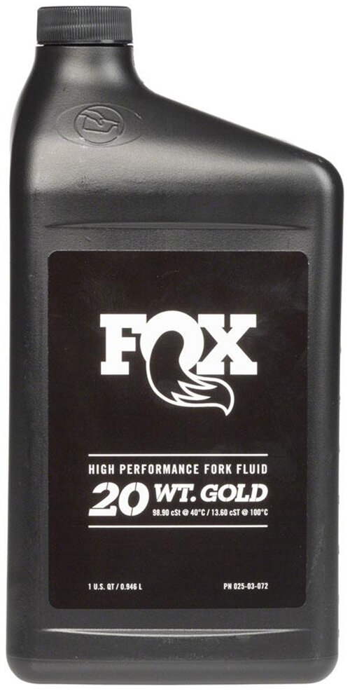 Масло Fox 20WT.Gold High Performance Fork Fluid 946ml 025-03-072