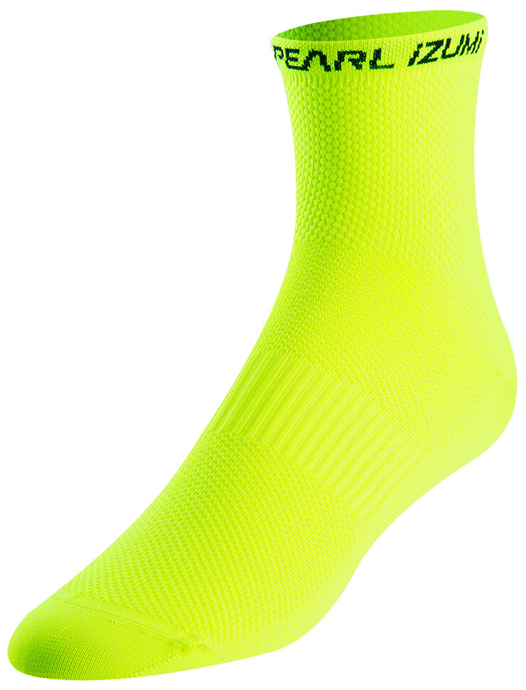 Носки средние Pearl iZUMi ELITE Mid Socks (Screaming Yellow) P14152003428L, P14152003428M