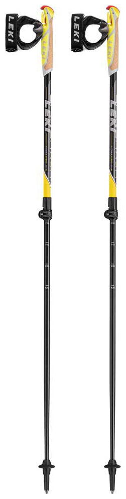 Палки для скандинавской ходьбы Leki Spin Shark Poles (Beige/Black/Yellow) 650 26141