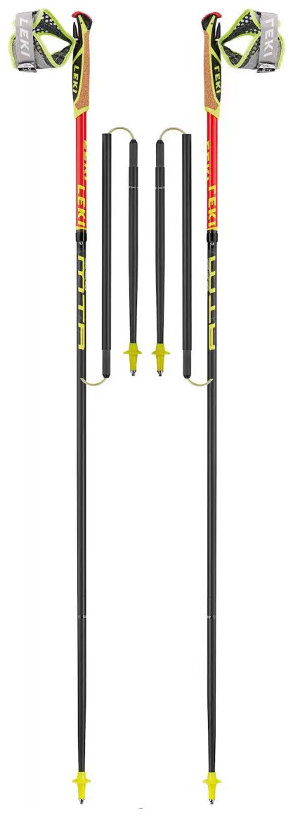 Палки для трейлраннинга Leki Micro Trail Race Poles (Beige/Red/Black/Yellow) 649 2587 130