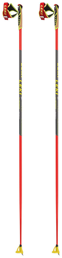 Палки лыжные Leki HRC Team Poles (Bright Red/Black/Neonyellow) 643 4015 160