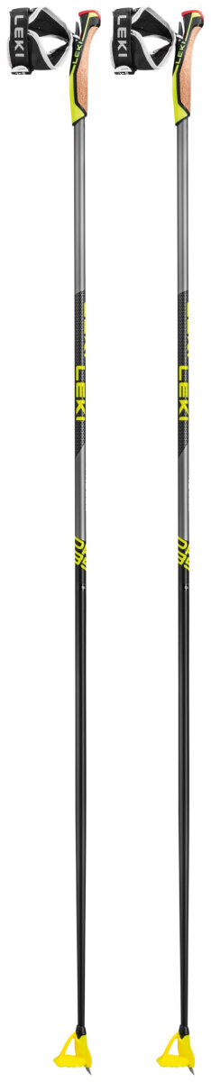 Палки лыжные Leki PRC 850 Poles (Black/Neonyellow/Light Anthracite) 643 4040 160