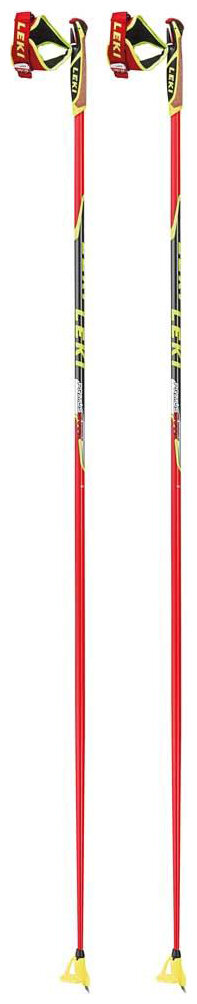 Палки лыжные Leki Primus Shark Poles (Beige/Red/Black/Yellow) 637 4005 160 M