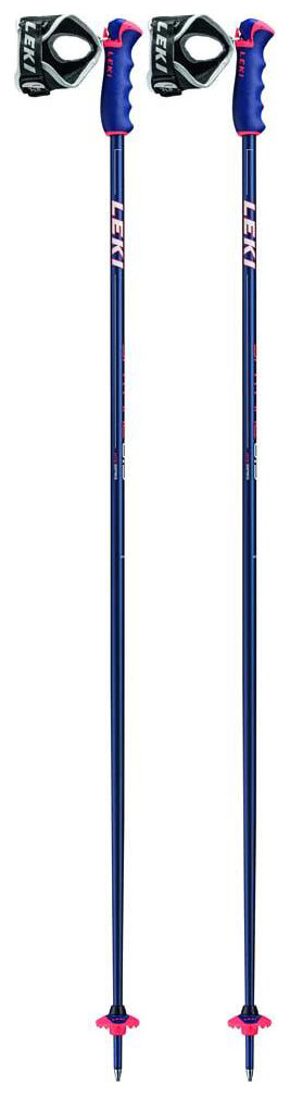 Палки лыжные Leki Spitfire Poles 2015/2016 (Metallic Blue/Pink/White) 643 6802 120