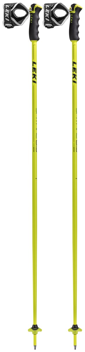 Палки лыжные Leki Spitfire Poles 2015/2016 (Metallic/Neon Yellow) 643 6803 120