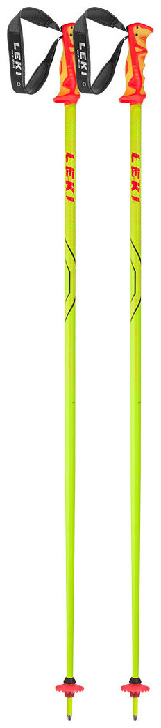 Палки лыжные Leki Thunderbolt Poles 2014/2015 (Neonyellow/Bright Red/Black 632 4628 120
