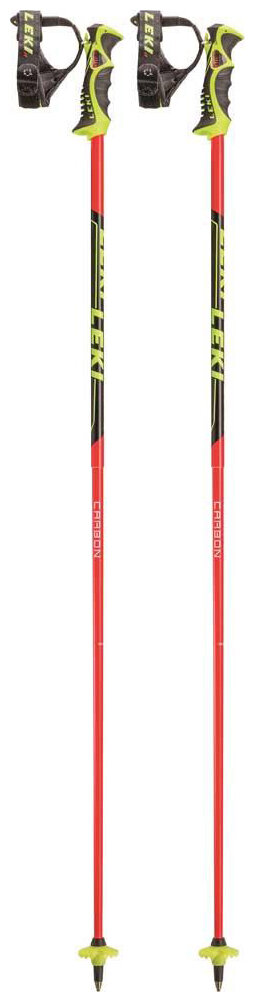 Палки лыжные Leki Venom SL TR-S Poles (Neonred/Black/Neonyellow) 643 6768 120