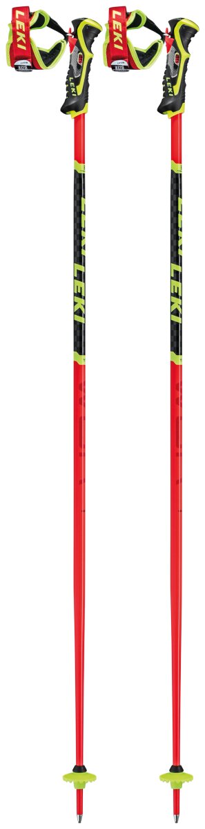Палки лыжные Leki WorldCup Racing TBS SL 3D Poles (Bright Red/Black/Neonyellow) 650 67751 120