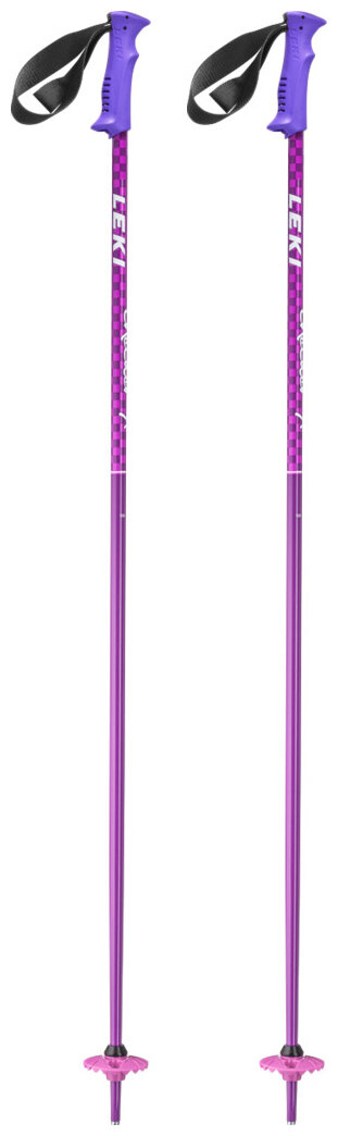 Палки подростковые Leki Checker X Junior Poles 2015/2016 (Purple/White) 634 4723 105