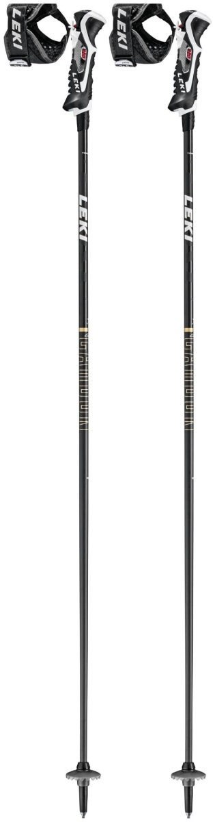 Палки лыжные Leki Carbon 14 3D Poles (Black/Gold/White) 650 68801 115