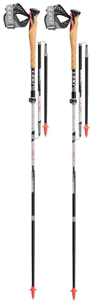 Палки для трейлраннинга Leki MCT 12 Vario Carbon Poles (Beige/White/Black/Orange) 650 26801 120