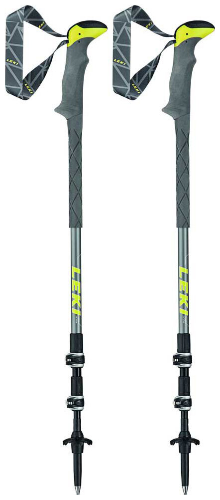 Палки трекинговые Leki Sherpa Lite XTG Poles (Grey/Light Grey/Yellow/Black) 649 2135