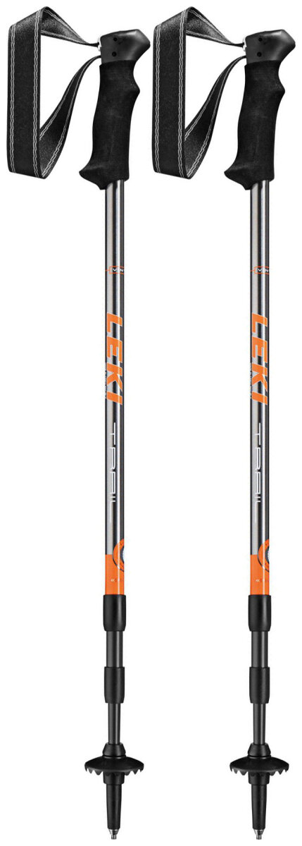 Палки треккинговые Leki Trail Lite Poles (Beige/Silver/Orange/Black) 650 21261