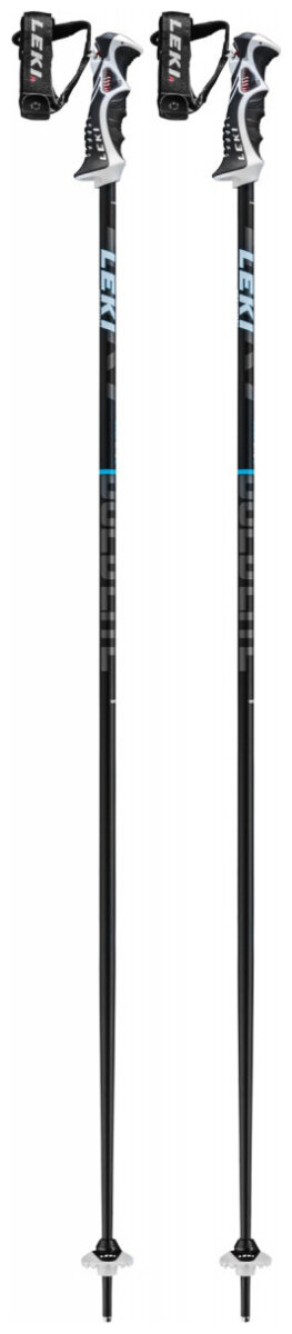 Палки лыжные Leki Bold Lite S Poles (Black/Luminous Red/White) 650 67431 120