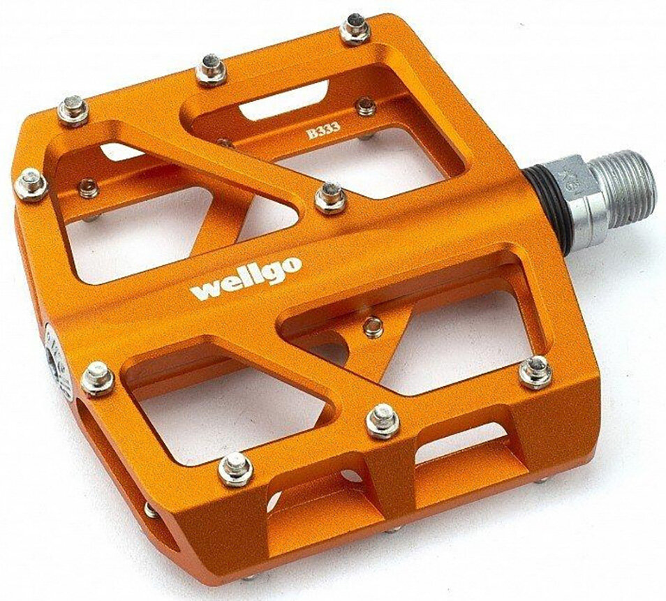 Педали Wellgo B333 оранжевые WL100121
