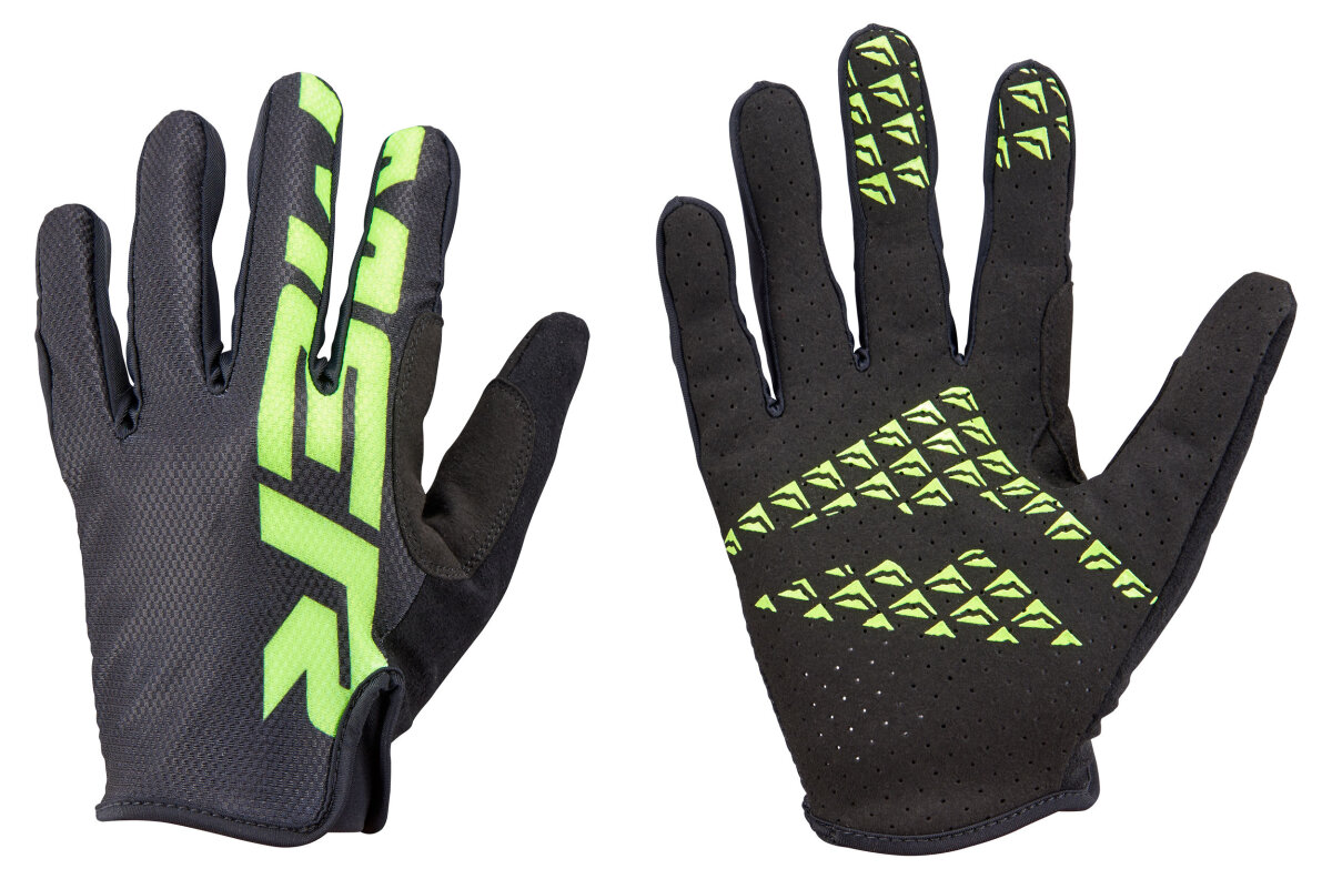 Перчатки Merida Trail Full Finger Gloves Black/Green 2280010325, 2280010314, 2280010303