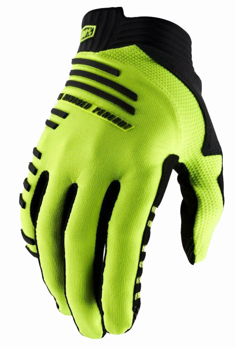 Перчатки Ride 100% R-CORE Glove Fluo Yellow 10017-004-12, 10017-004-13, 10017-004-11