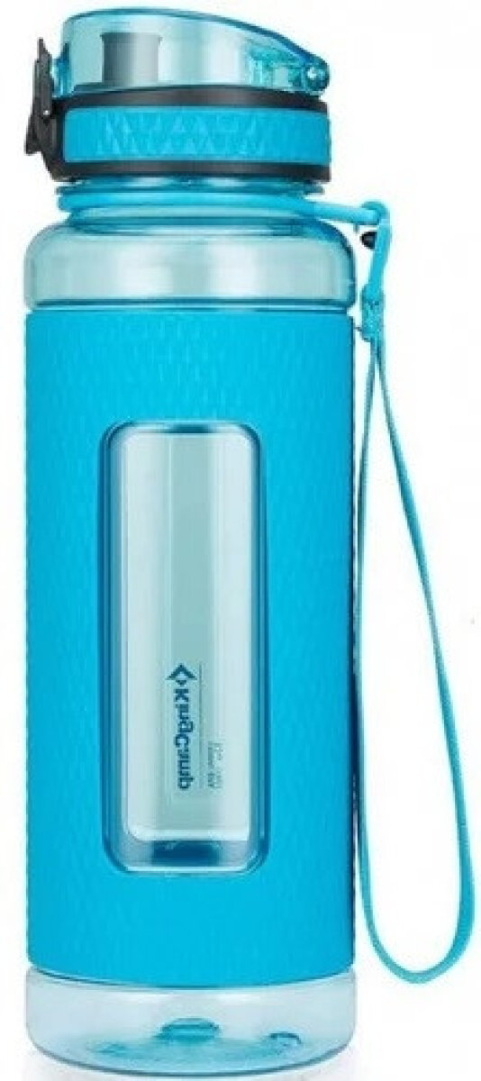 Пляшка KingCamp Tritan Silicon Bottle для води royal blue KA1144_ROYALBLUE