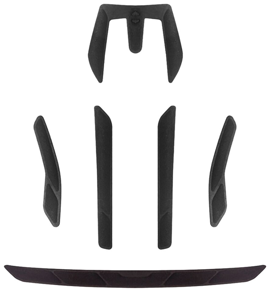 Подкладка для шлема MET Rivale/Rivale MIPS Comfort Padding Set (Black) 5IMBM13200NE